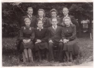 Семья Лобачевых в 1950 г.